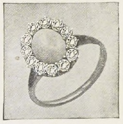 Catalog evidence for Diamond and Opal or Turquoise Ring · No. 90041
