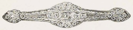 Catalog evidence for Fine Diamond Platinum Bar Pin · No. 90482