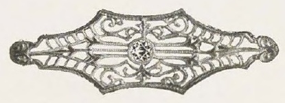 Catalog evidence for Fine Diamond Platinum Faced Brooch · No. 90492
