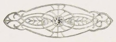 Catalog evidence for Fine Diamond Platinum Faced Brooch · No. 90497