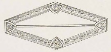 Catalog evidence for 14K Green Gold Brooch · No. 90500