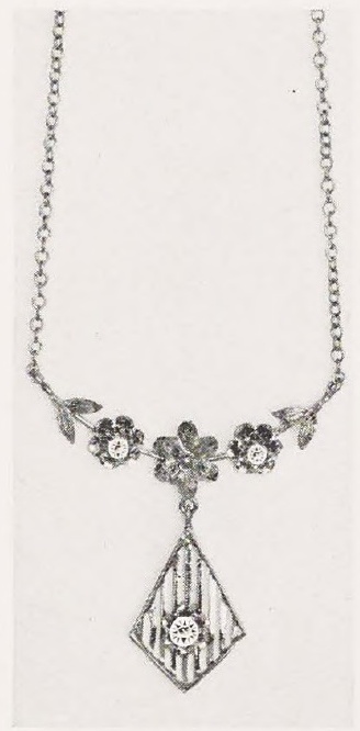 Catalog evidence for La Vallier Necklace · No. 91001