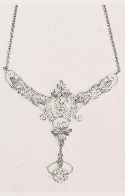 Catalog evidence for La Vallier Necklace · No. 91007