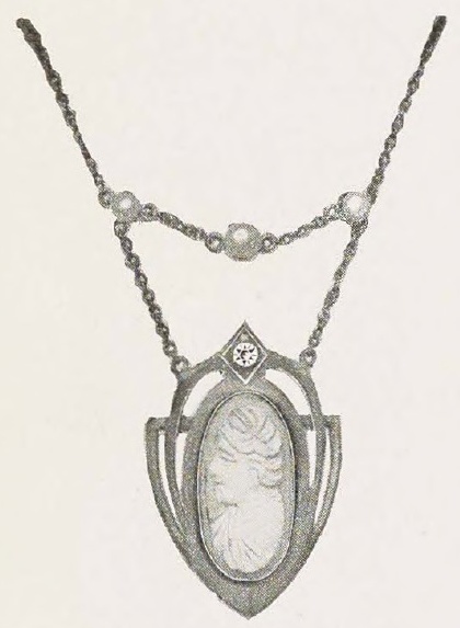 Catalog evidence for La Vallier Necklace · No. 91008S