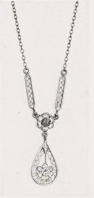 Catalog evidence for La Vallier Necklace · No. 91030