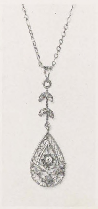 Catalog evidence for La Vallier Necklace · No. 91034