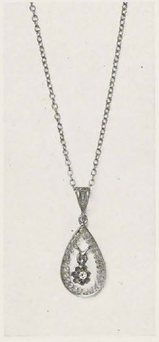 Catalog evidence for La Vallier Necklace · No. 91045