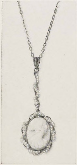 Catalog evidence for Cameo La Vallier Necklace · No. 91048