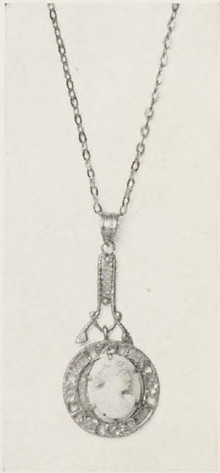 Catalog evidence for Cameo La Vallier Necklace · No. 91052
