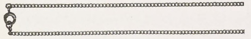 Catalog evidence for Polished Lapped Curb Neck Chain · No. 91118