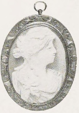 Catalog evidence for Shell Cameo Brooch · No. 91243