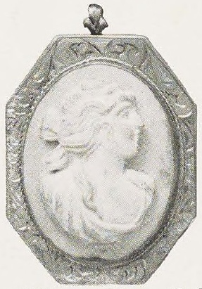 Catalog evidence for Shell Cameo Brooch · No. 91245