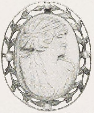 Catalog evidence for Shell Cameo Brooch · No. 91249
