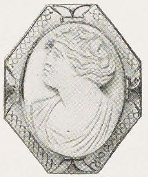 Catalog evidence for Shell Cameo Brooch · No. 91250