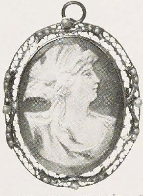Catalog evidence for Shell Cameo Brooch · No. 91254