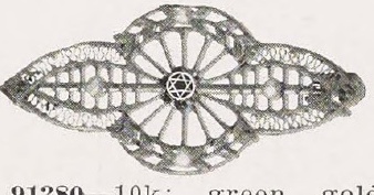 Catalog evidence for Brooch · No. 91280