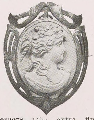 Catalog evidence for Brooch · No. 91307S