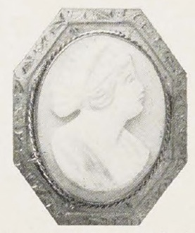 Catalog evidence for Shell Cameo Brooch · No. 91338