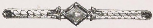 Catalog evidence for Bar Pin · No. 91374