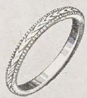Catalog evidence for Wedding Ring · No. 91538A
