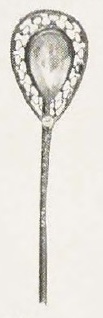 Catalog evidence for Scarf Pin · No. 92021