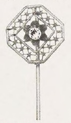 Catalog evidence for Scarf Pin · No. 92025