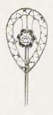 Catalog evidence for Scarf Pin · No. 92028