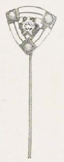 Catalog evidence for Scarf Pin · No. 92034