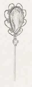 Catalog evidence for Scarf Pin · No. 92043