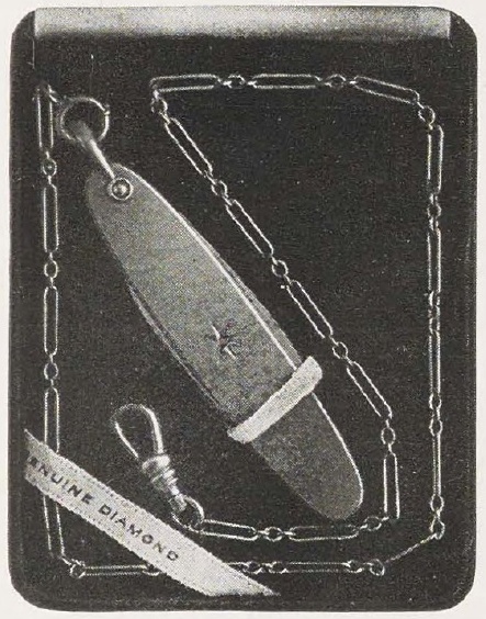 Catalog evidence for Chain and Knife Set · No. 92116