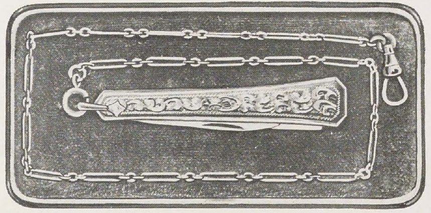 Catalog evidence for Chain and Knife Set · No. 92124