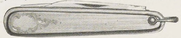 Catalog evidence for Pocket Knife · No. 92143