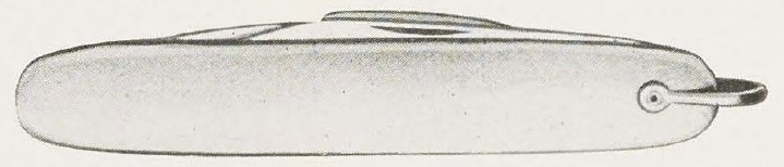 Catalog evidence for Pocket Knife · No. 92151