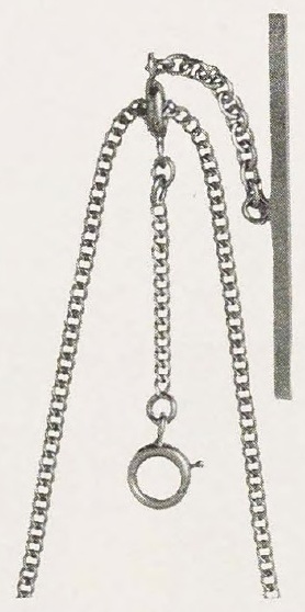 Catalog evidence for Dickens Waldemar Watch Chain · No. 92313