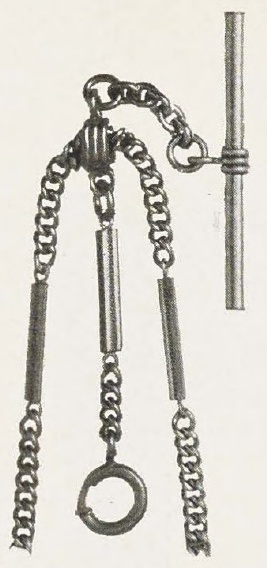 Catalog evidence for Dickens Waldemar Watch Chain · No. 92316