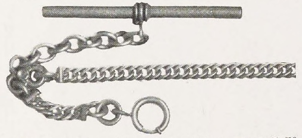 Catalog evidence for Gold Filled Watch Chain · No. 92403