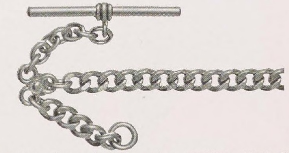 Catalog evidence for Gold Filled Watch Chain · No. 92411
