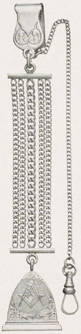 Catalog evidence for Gold Filled Chain Fob · No. 92413