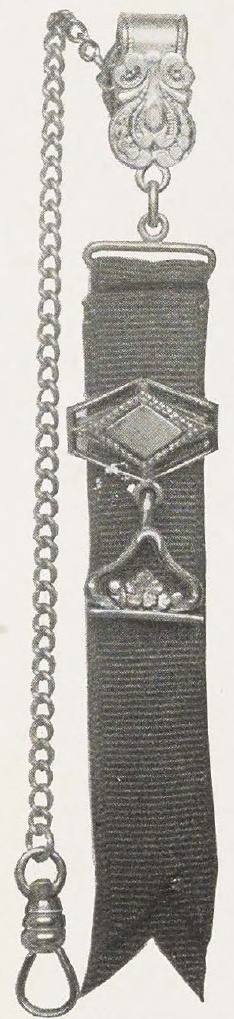 Catalog evidence for Gold Filled Fob · No. 92423