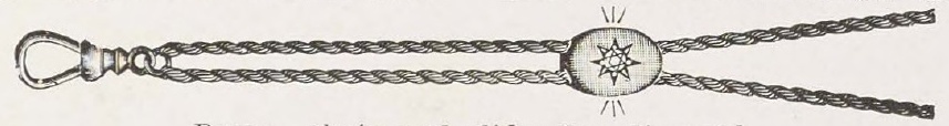 Catalog evidence for Solid Gold Guard or Lorgnette Chain · No. 92430