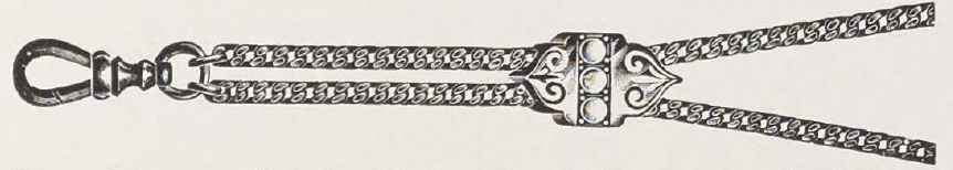 Catalog evidence for Solid Gold Guard or Lorgnette Chain · No. 92440