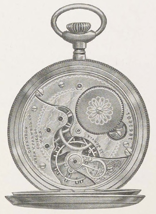 Catalog evidence for Dependon 16-Size 15-Jewel Watch Movement · No. 1035