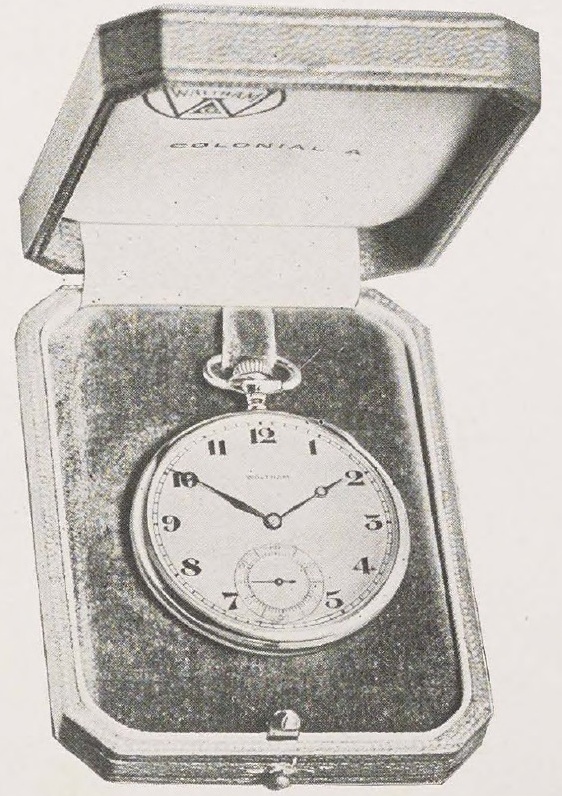 Catalog evidence for Colonial A complete watch · No. 93008