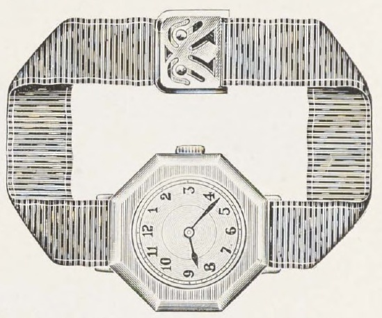 Catalog evidence for Ribbon bracelet watch · No. 93069