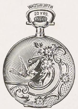 Catalog evidence for Gold-filled watch case · No. 93145