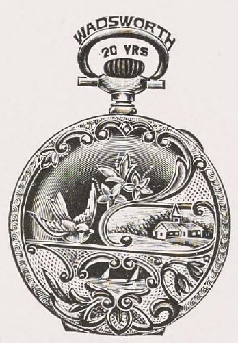 Catalog evidence for Gold-filled watch case · No. 93151