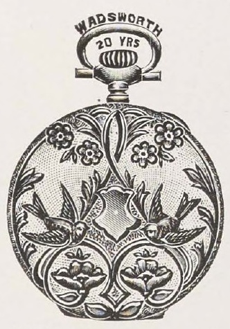Catalog evidence for Gold-filled watch case · No. 93154
