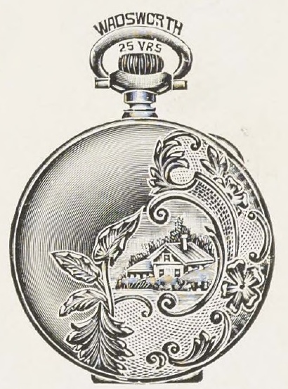 Catalog evidence for Size 6 hunting watch case · No. 93165