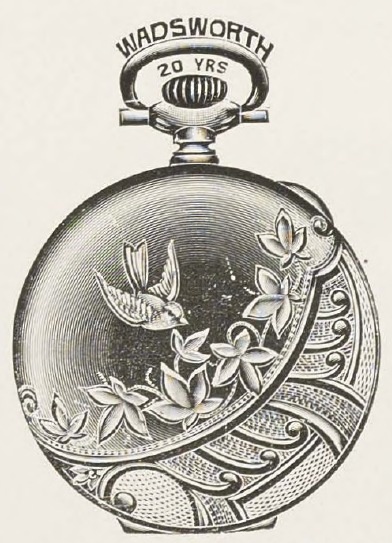 Catalog evidence for Size 6 hunting watch case · No. 93168