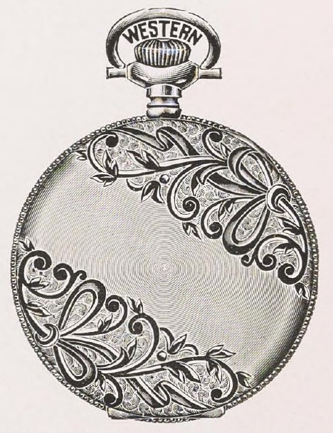 Catalog evidence for Size 12 solid-gold watch case · No. 93180